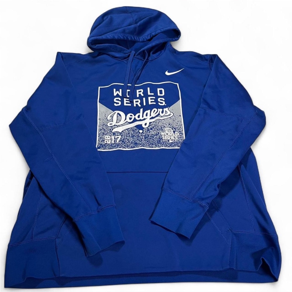 Los Angeles‎ Dodgers Nike 2017 World Series On Field Pullover Hoodie XL